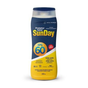 Protetor Solar FPS 60 200ml UVA+UVB