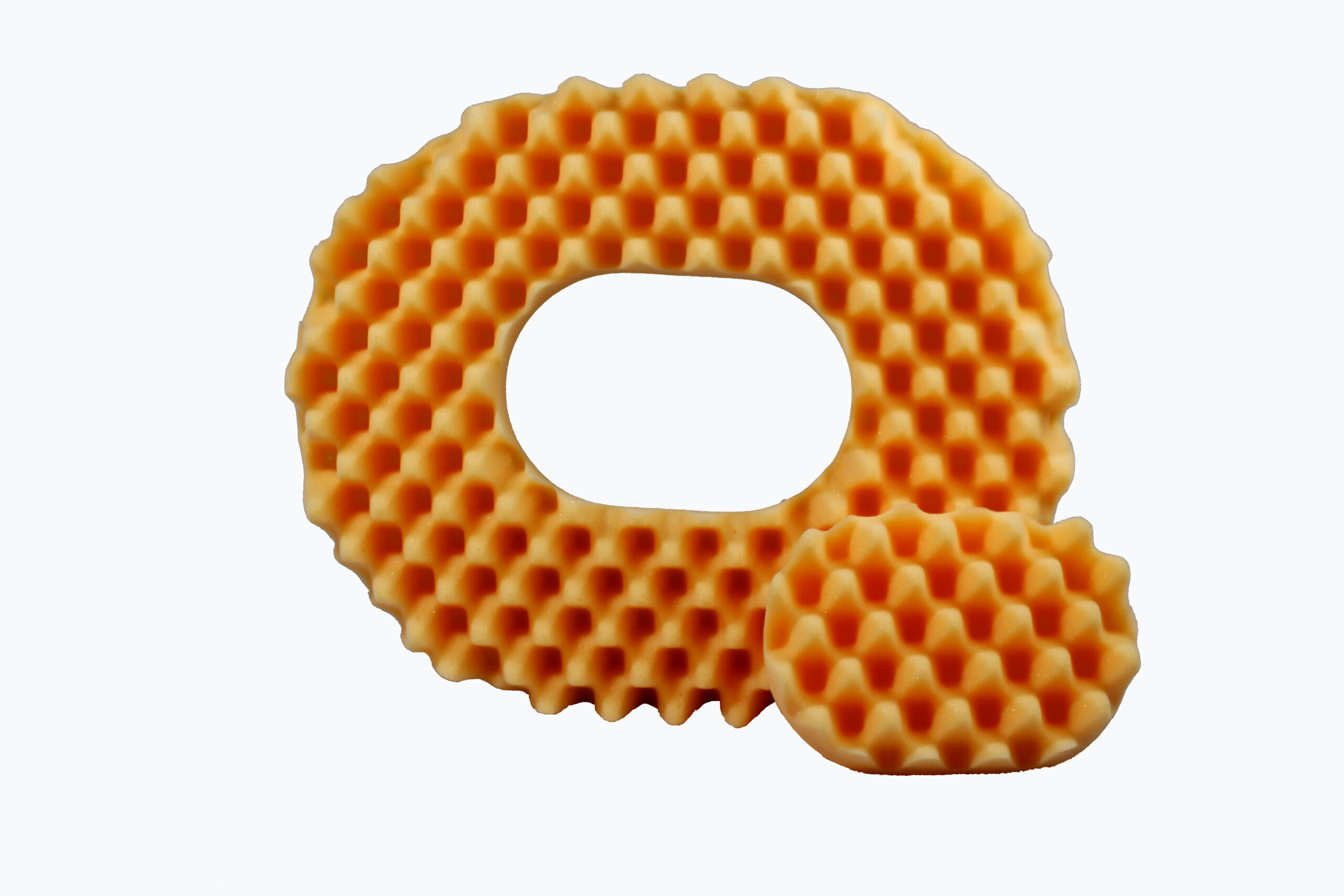 Almofada Perfl. Oval. Com Furo DS730 48x41x6 - Imagem 2