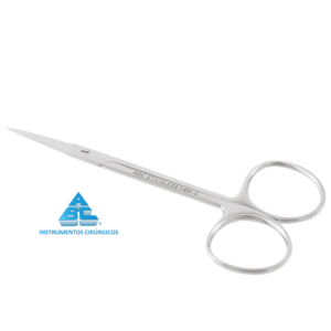 Tesoura Iris ou Gengiva Reta 8cm
