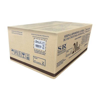 Seringa Descartável 20ml sem Agulha LL