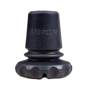 Ponteira para Muleta Canadense Fixa 3/4" Preto
