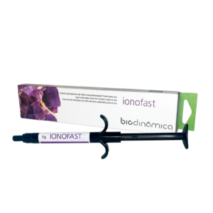 Ionômero de Vidro Fotopolimerizável Ionofast Seringa 2,5g