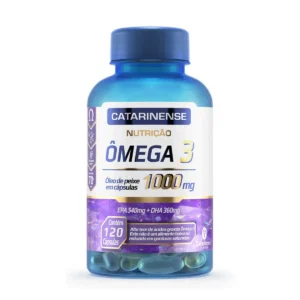 Ômega 3 1000mg com 120 Cápsulas