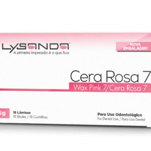 Cera 7 Rosa Lâmina 18 Unidades