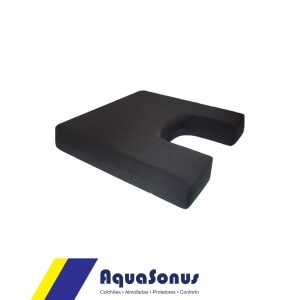 Almofada de Espuma para Cóccix Poliamida Fria Preto