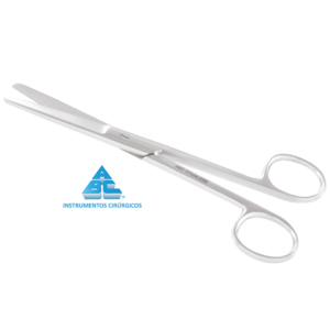 Tesoura Cirúrgica 17cm Romba Romba Reta