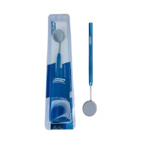 Espelho Bucal Plano Nº 5 com Cabo Azul