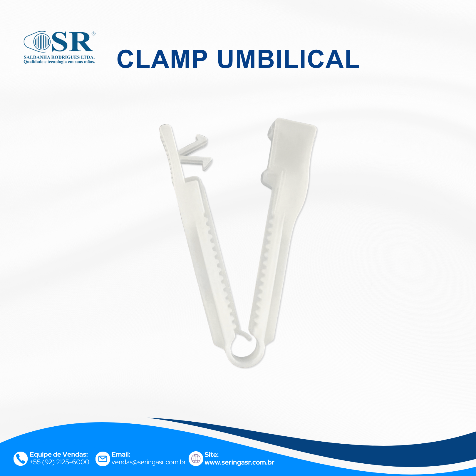 Clamp Umbilical Estéril P.G.C.