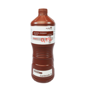Álcool Iodado 0,1% 1000ml
