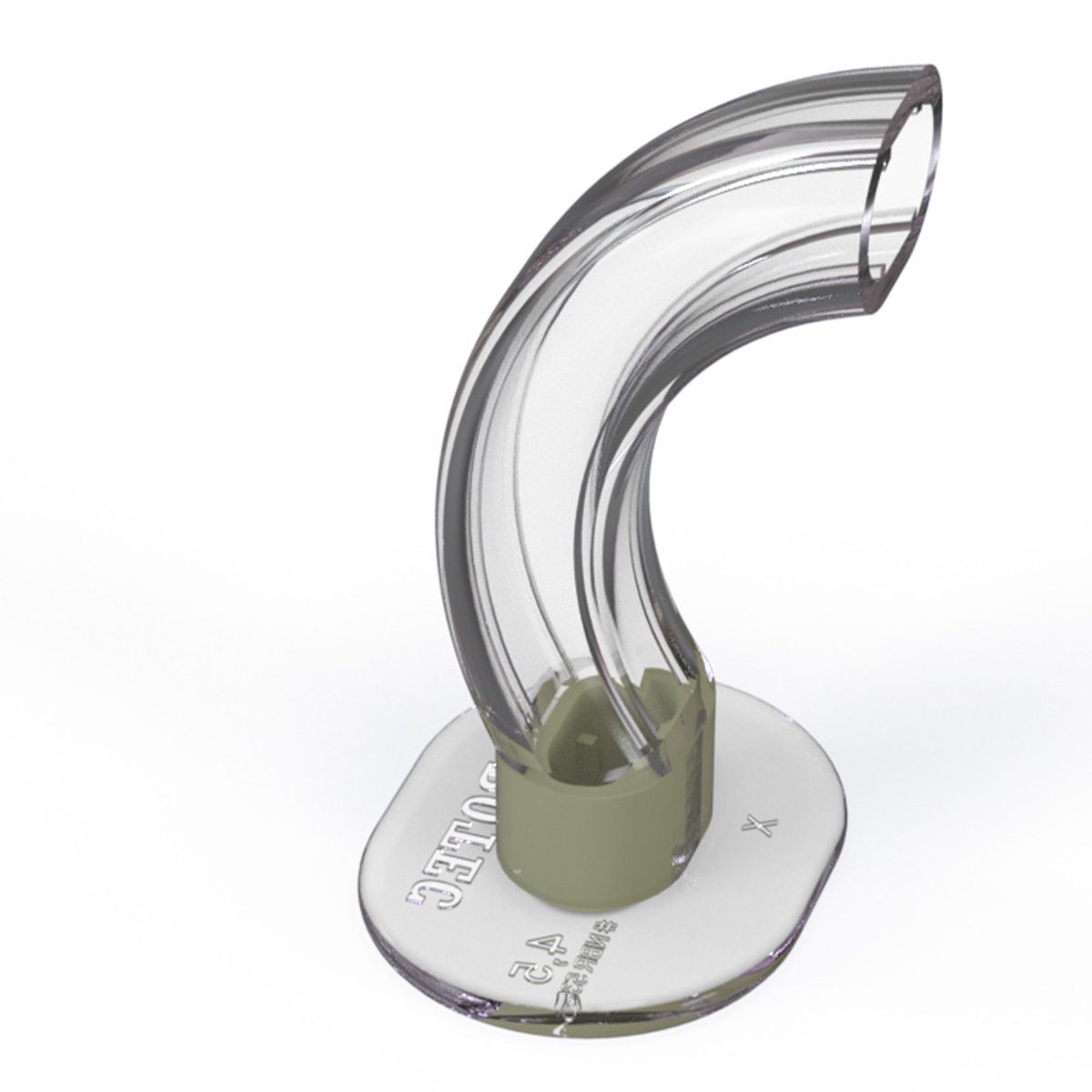Cânula Guedel Nº 0 4,5CM Creme