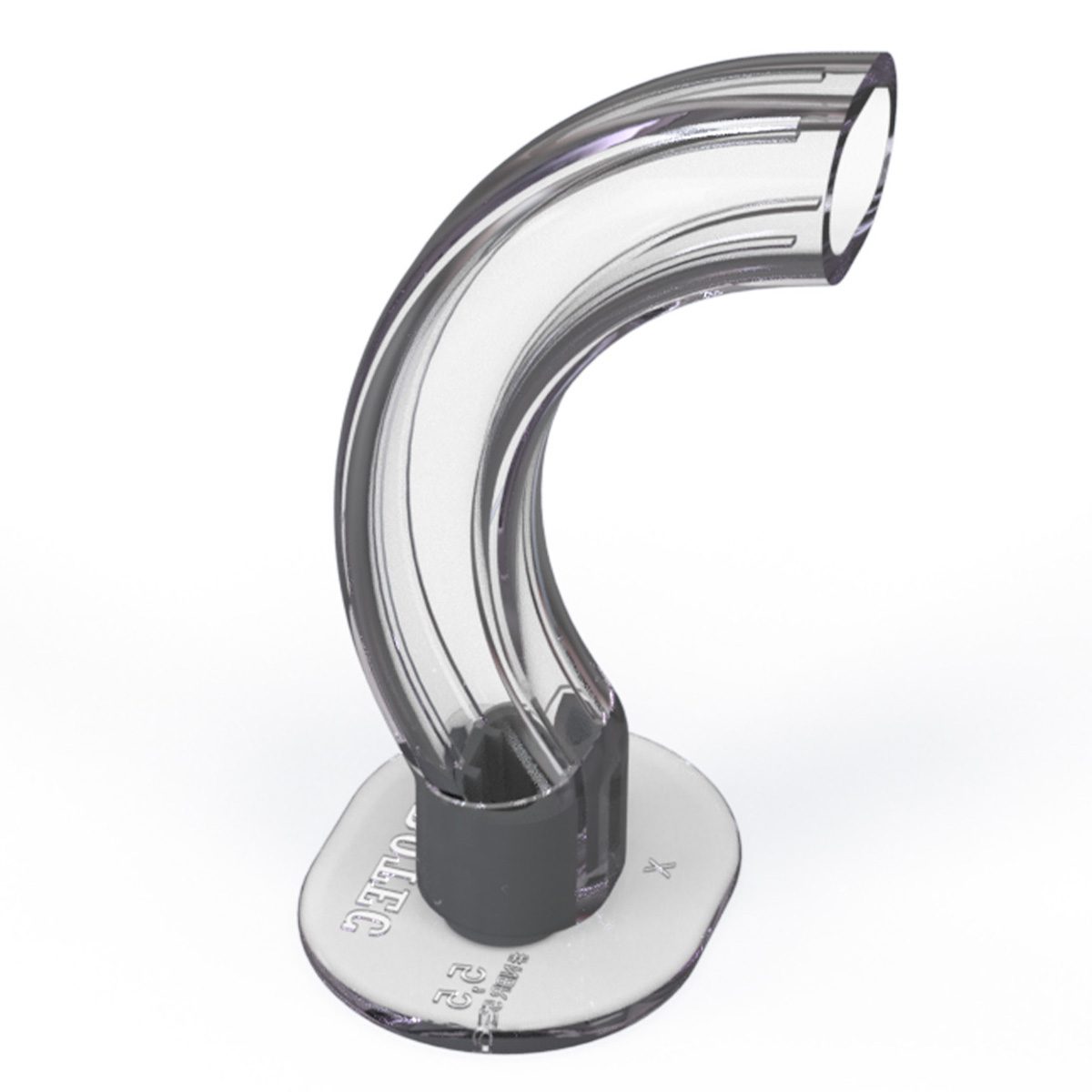Cânula Guedel Nº 1 5,5CM Cinza