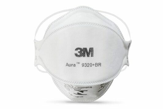 Máscara Respirador Aura 9320 Branca PFF2