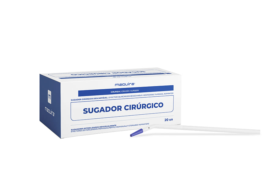 Sugador Cirúrgico Descartável C/20