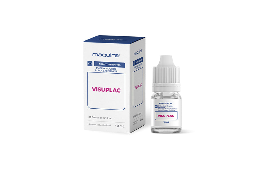 Evidenciador de Placa Visuplac Solução 10ml