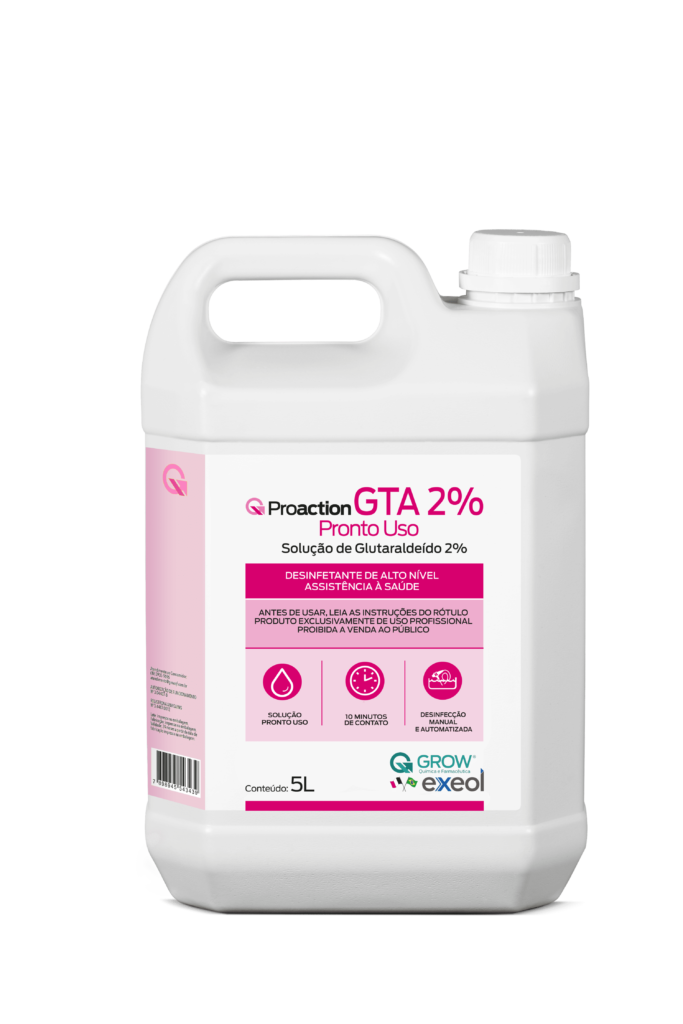 Glutaraldeído 2% Proaction GTA 5L