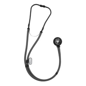 Estetoscópio PA Rappaport Cinza Black