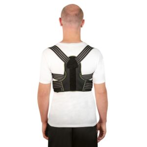 Corretor Postural com Ajuste Triplo Preto G