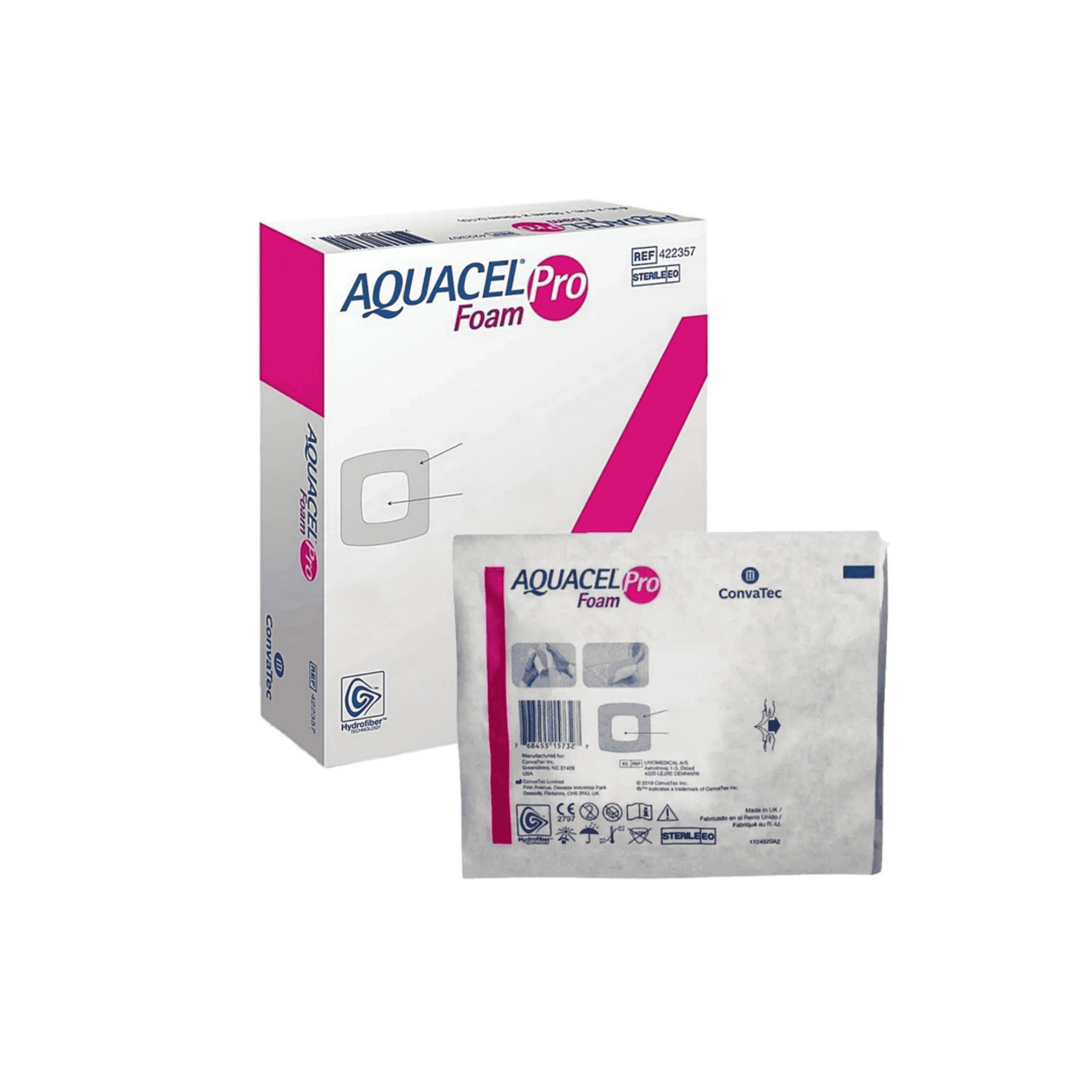 Curativo Aquacel Foam Pro 15x15cm