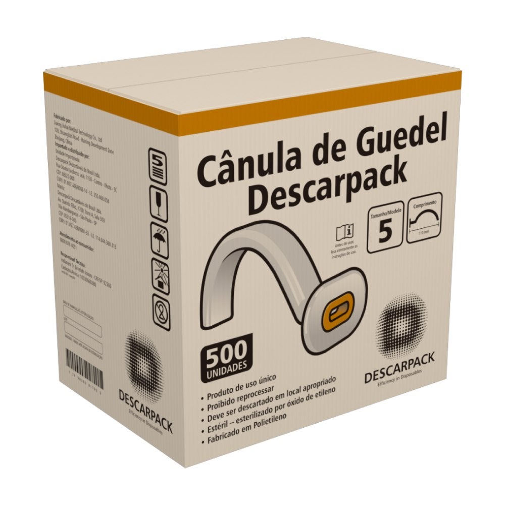 Cânula de Guedel Nº 5 - Imagem 2