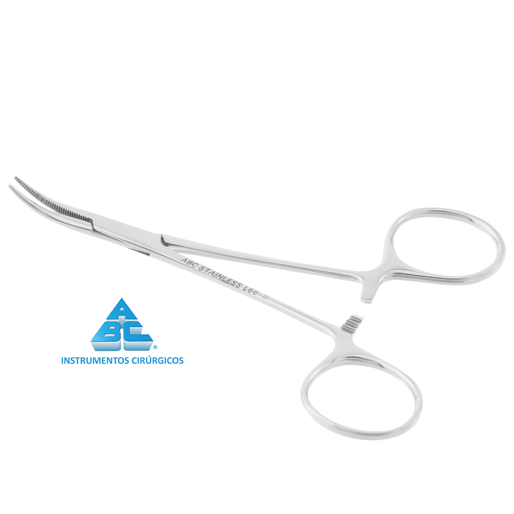 Pinça Mosquito (Halstead) 18cm Curva