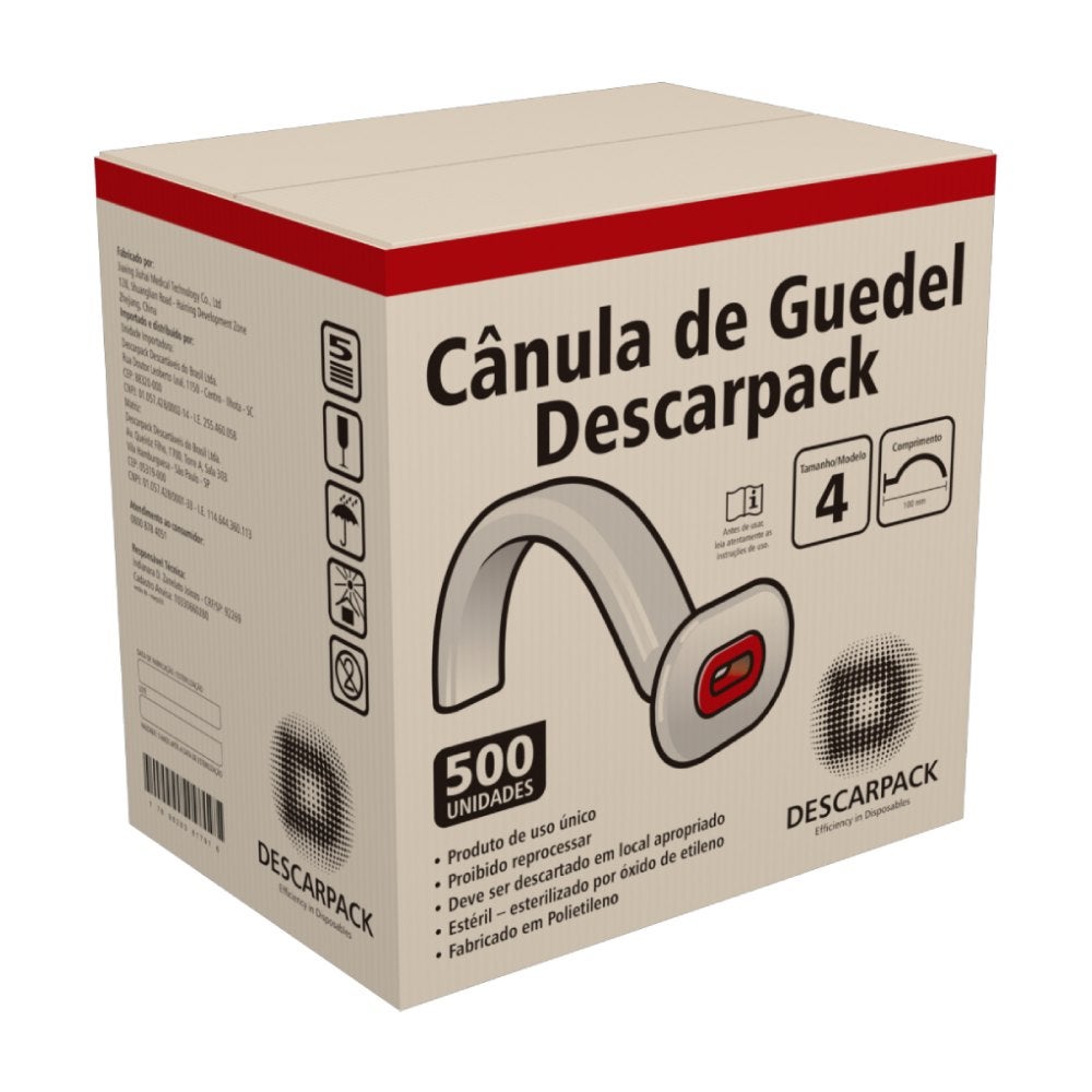 Cânula de Guedel Nº 4 - Imagem 2