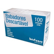 Babador Slim Branco 2 Camadas 100 Unidades