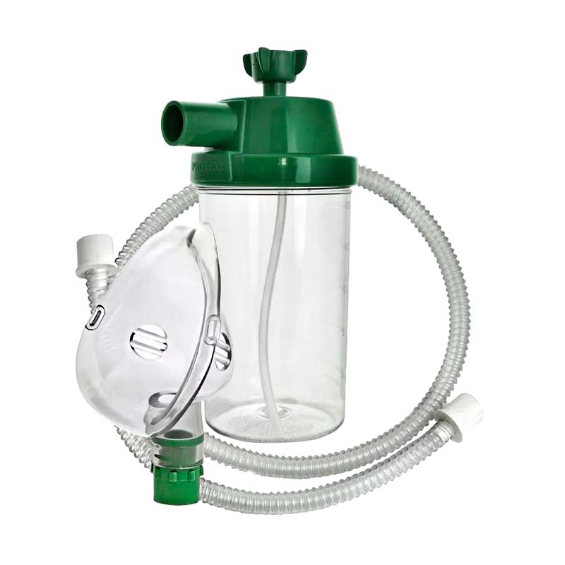Conjunto de Nebulização Infantil para Oxigênio 1,5m Verde