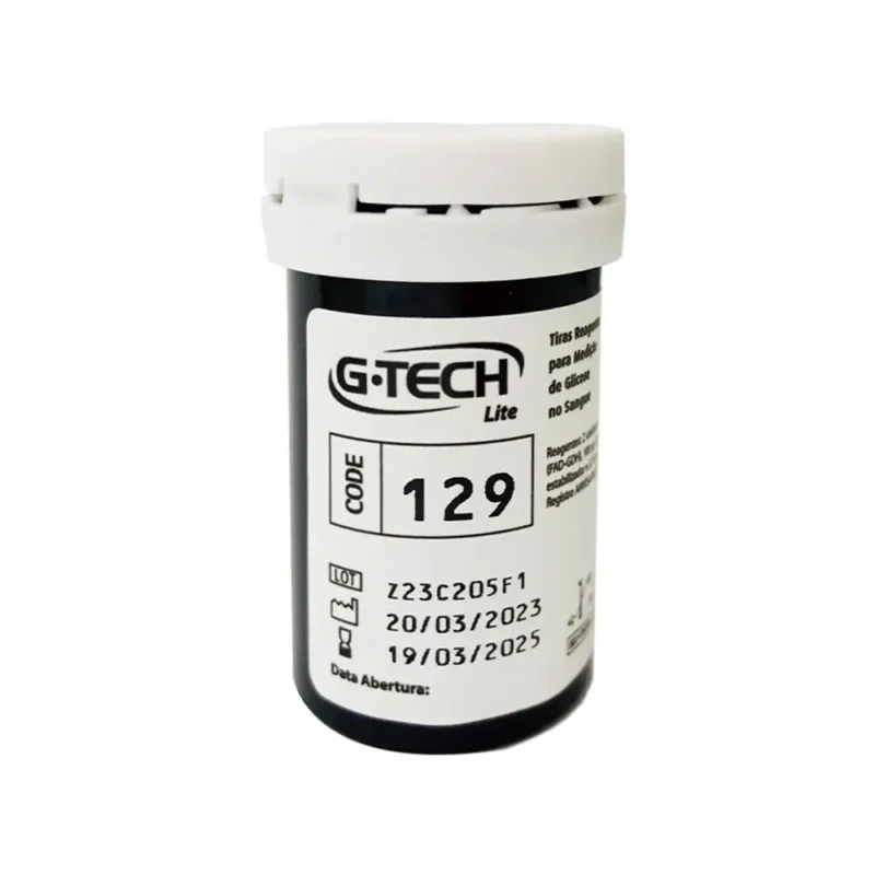Tira Reagente Glicemia Free Lite com 50 Unidades