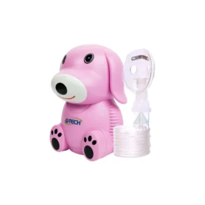 Inalador de Ar Comprimido Dog Rosa