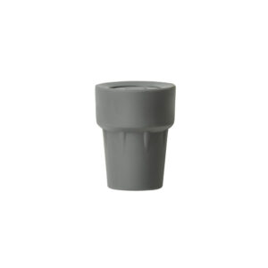 Ponteira 22mm Cinza para Muleta Axilar
