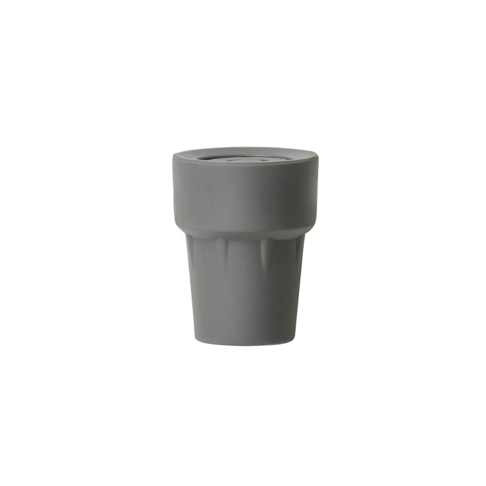 Ponteira 22mm Cinza para Muleta Axilar
