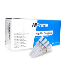 Agulha Gengival Descartável 30G Extra Curta 100 Unidades