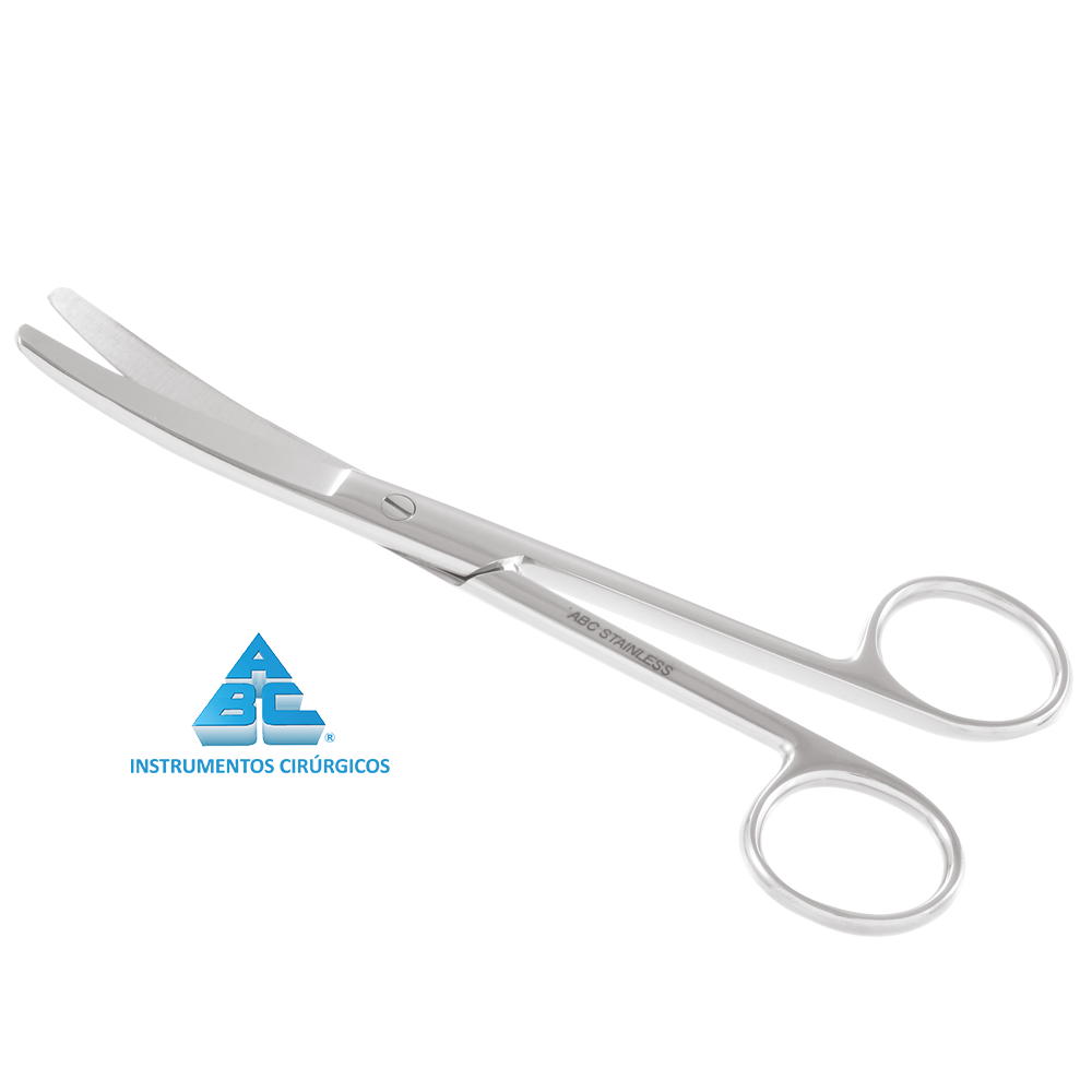 Tesoura Cirúrgica 15cm Romba Romba Curva
