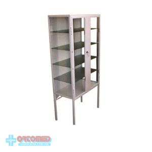 Armário Vitrine Pintado com 2 Portas
