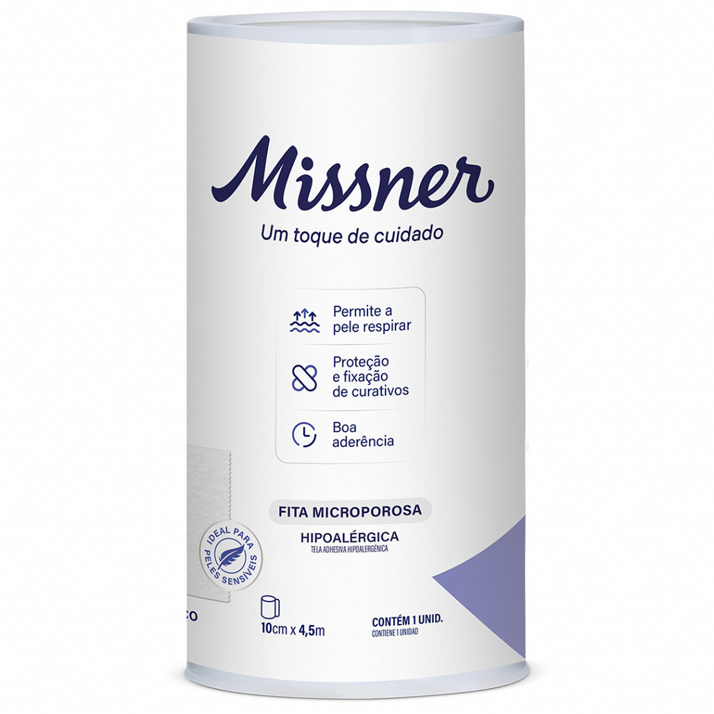 Fita Microporosa 10cm x 4,5m