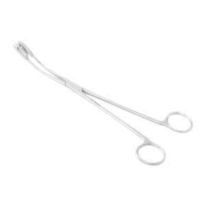 Pinça Winter Curva 27cm Nº2 para Placenta