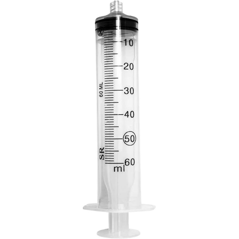 Seringa Descartável 60ml sem Agulha Luer Lock