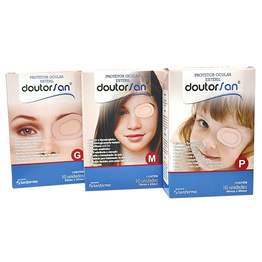 Protetor Ocular Estéril P com 10 Unidades