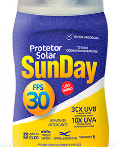 Protetor Solar FPS 30 120ml UVA+UVB
