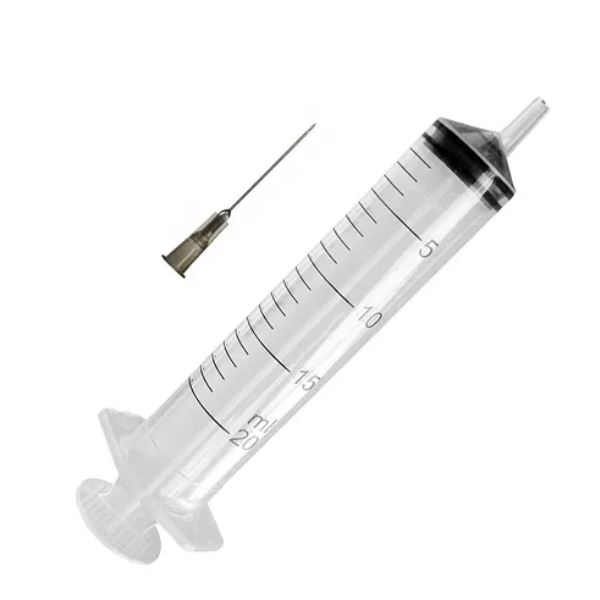 Seringa Descartável 20ml com Agulha 25x7 Luer Slip
