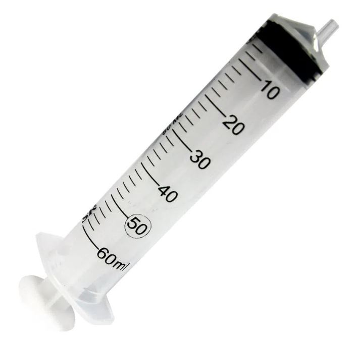Seringa Descartável 60ml sem Agulha Luer Slip